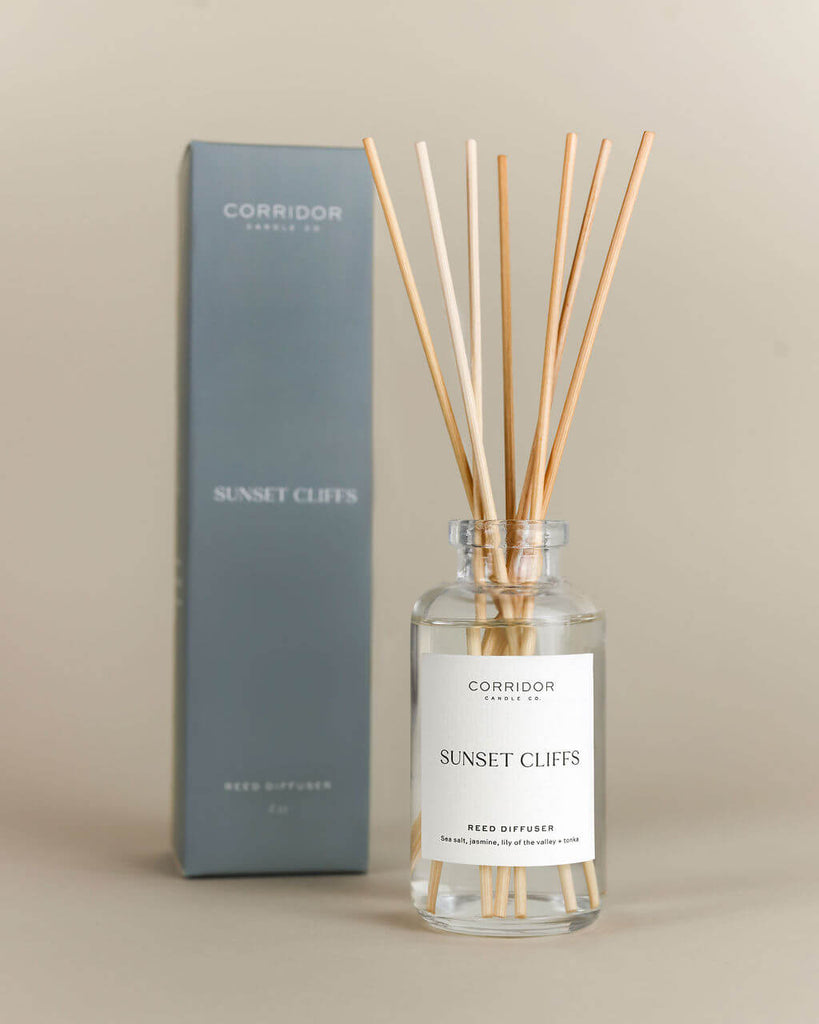 Sunset Cliffs Mini Reed Diffuser with Box
