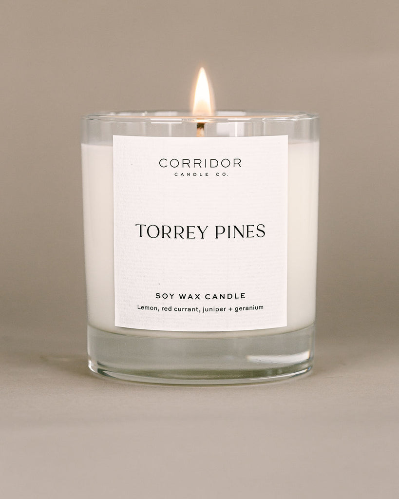 Torrey Pines Beach San Diego Natural Soy Candle