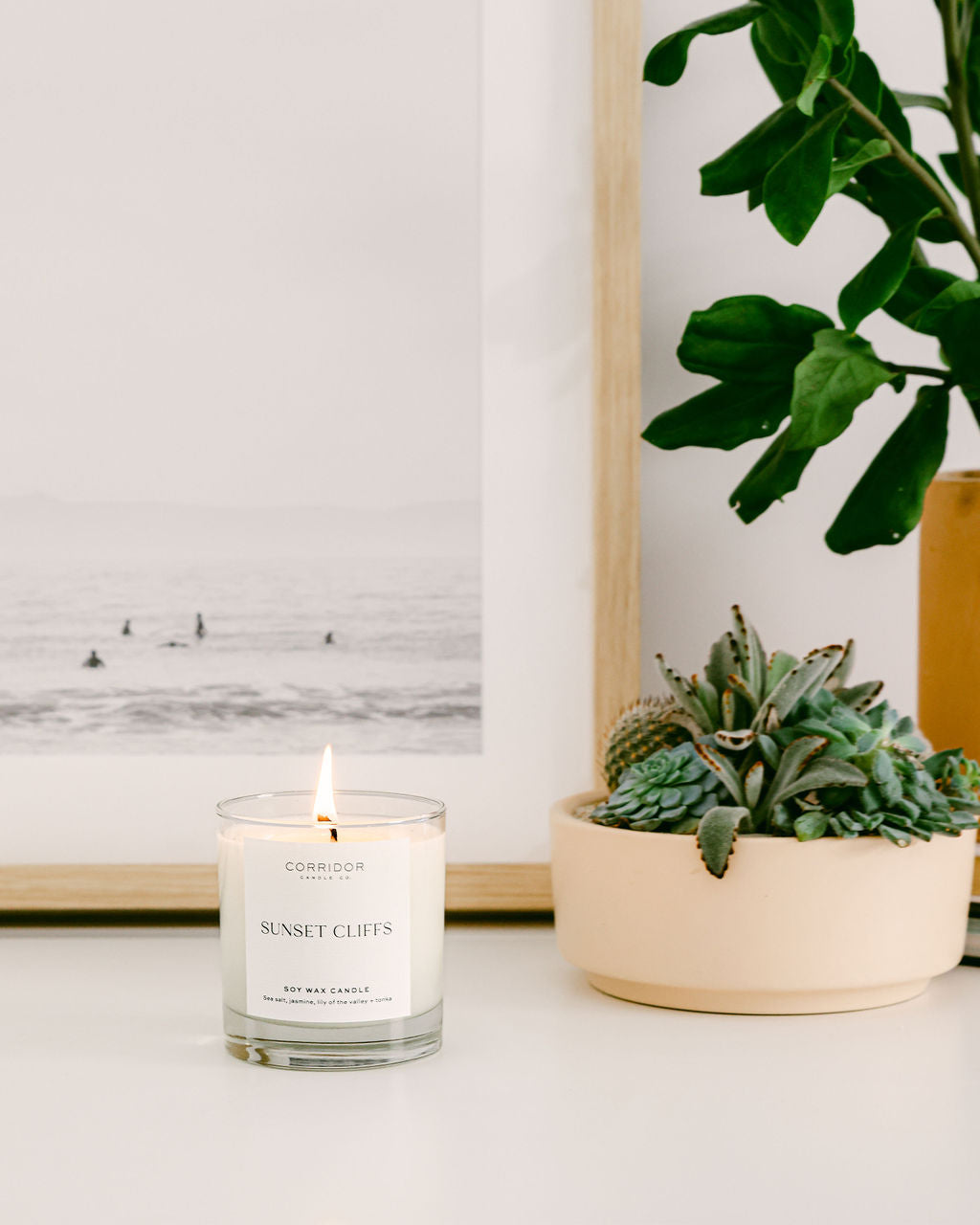 Sunset Cliffs Candle | Hand-Poured Soy Candle from San Diego